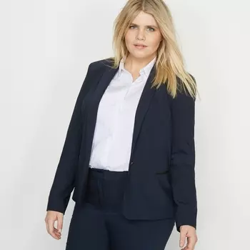 Пиджак костюмный из полушерсти