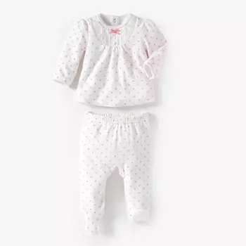 Пижама из 2 предметов из велюра, 0 мес. - 3 года