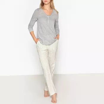 Пижама с леопардовым принтом