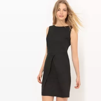 Платье без рукавов из льна