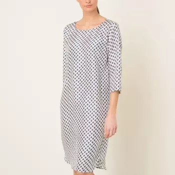 Платье-футляр из шелка