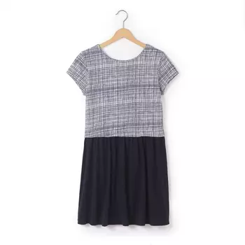 Платье из двух материалов 10-16 лет