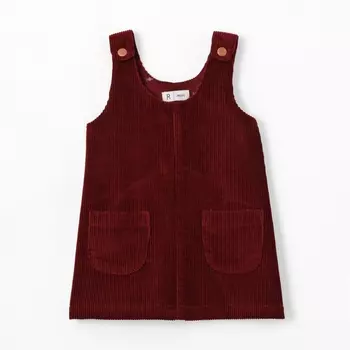 Платье-комбинезон из велюра, 1 мес.- 3 лет