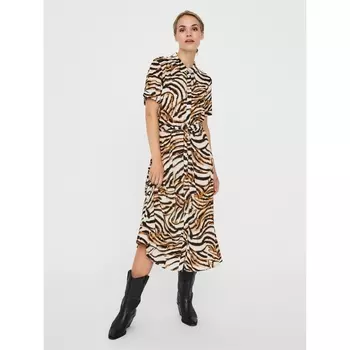 Платье-рубашка La Redoute