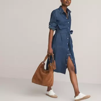 Платье-рубашка LA REDOUTE COLLECTIONS