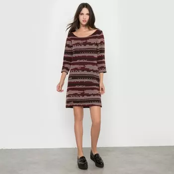 Платье с рукавами 3/4