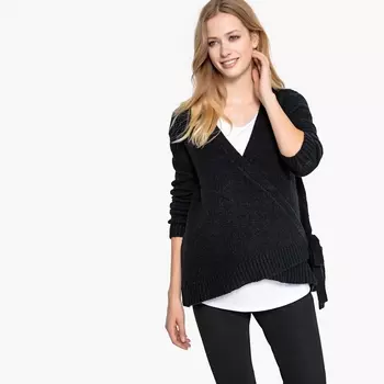 Платье с запахом для периода беременности