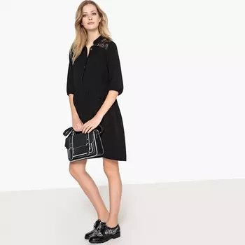 Платье средней длины для беременных, рукава до локтя