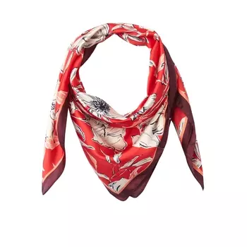 Платок с цветочным рисунком