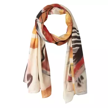 Платок с разноцветным принтом