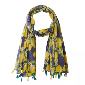 Платок с рисунком лимоны