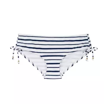 Плавки от купальника в полоску с высокой талией Grenada
