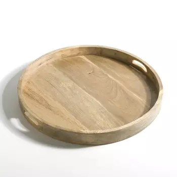 Поднос из мангового дерева Ø55 см, Wood