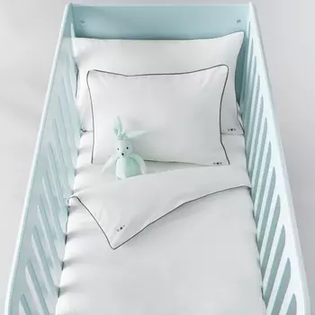 Пододеяльник детский однотонный, из хлопка