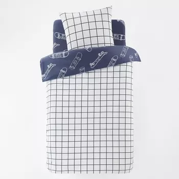 Пододеяльник двусторонний из 100% хлопка MAX