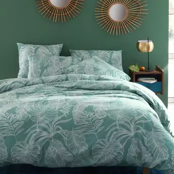 Пододеяльник из стиранного хлопка PALMS