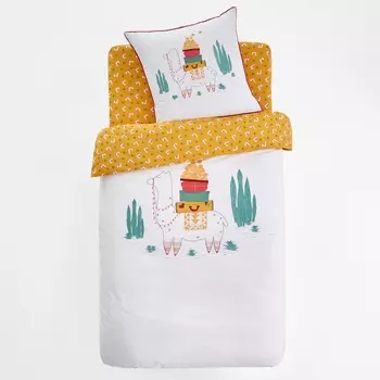 Пододеяльник с рисунком LAMA