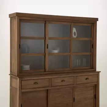 Подставка посудная с 3 3 раздвижными дверцами Lunja