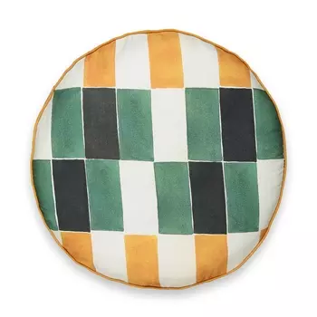 Подушка круглая, дизайн Генриетты Х. Янсен