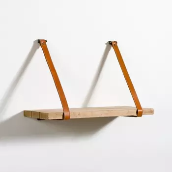 Полка настенная из мангового дерева Kabane