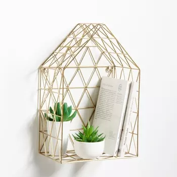 Полка настенная из проволоки, FUNAYA