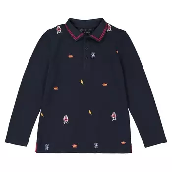 Поло с вышивкой на 3 - 14 лет