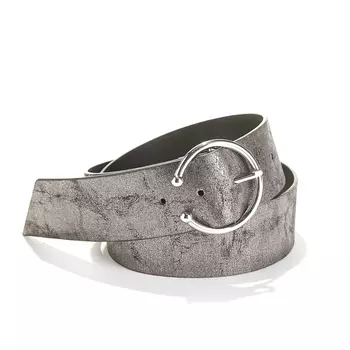 Пояс с круглой пряжкой