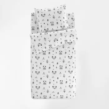 Постельное белье с пододеяльником FOREST CAMP