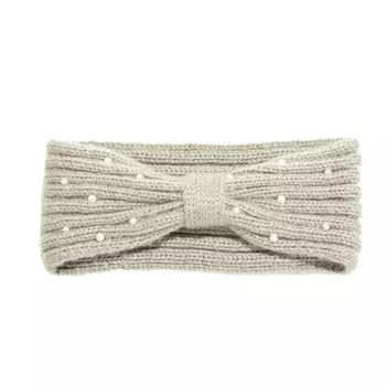 Повязка с бантом и стразами