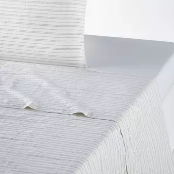 Простыня из осветленного льна UZES