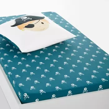 Простыня натяжная из 100% хлопка JACK