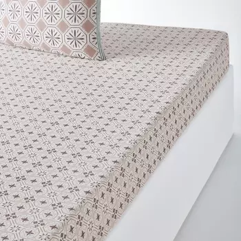 Простыня натяжная из 100% хлопка SALERNES