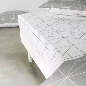 Простыня натяжная из 100% хлопка VIDMEY