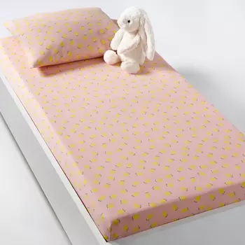 Простыня натяжная из хлопка SWEET LEMON