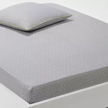 Простыня натяжная из хлопкового атласа с рисунком, Kaiteki