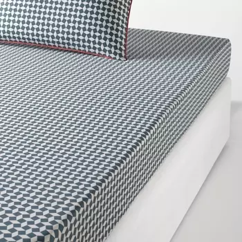 Простыня натяжная из хлопковой перкали CRAVATE