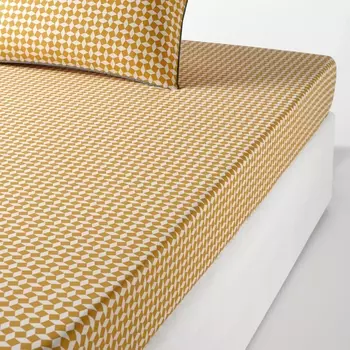 Простыня натяжная из хлопковой перкали CRAVATE