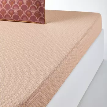 Простыня натяжная из хлопковой перкали ELISIO