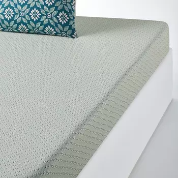 Простыня натяжная из хлопковой перкали SOLEME