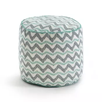 Пуф круглый с рисунком PANAMA