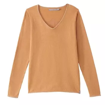 Пуловер кашемировый, V-образный вырез, логотип FREEMAN сзади