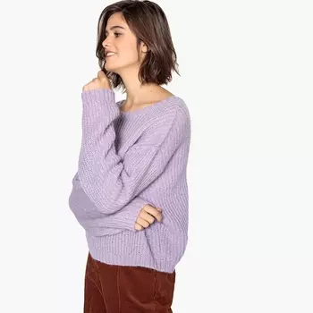 Пуловер покроя оверсайз