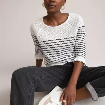 Пуловер-тельняшка LaRedoute