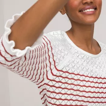 Пуловер-тельняшка LaRedoute