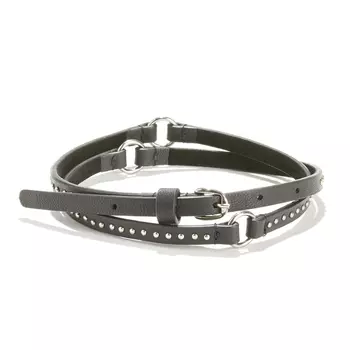 Ремень кожаный тонкий