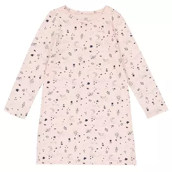 Рубашка ночная с рисунком космос, 3-12 лет