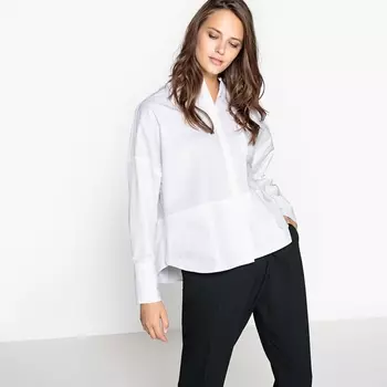 Рубашка объемная, XL, воротник-мао