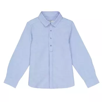 Рубашка праздничная с бантиком-бабочкой 3-12 лет