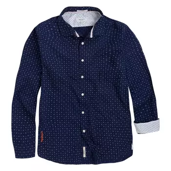 Рубашка прямая с длинными рукавами