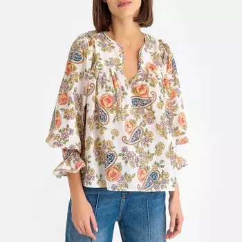 Рубашка с тунисским вырезом VIKA